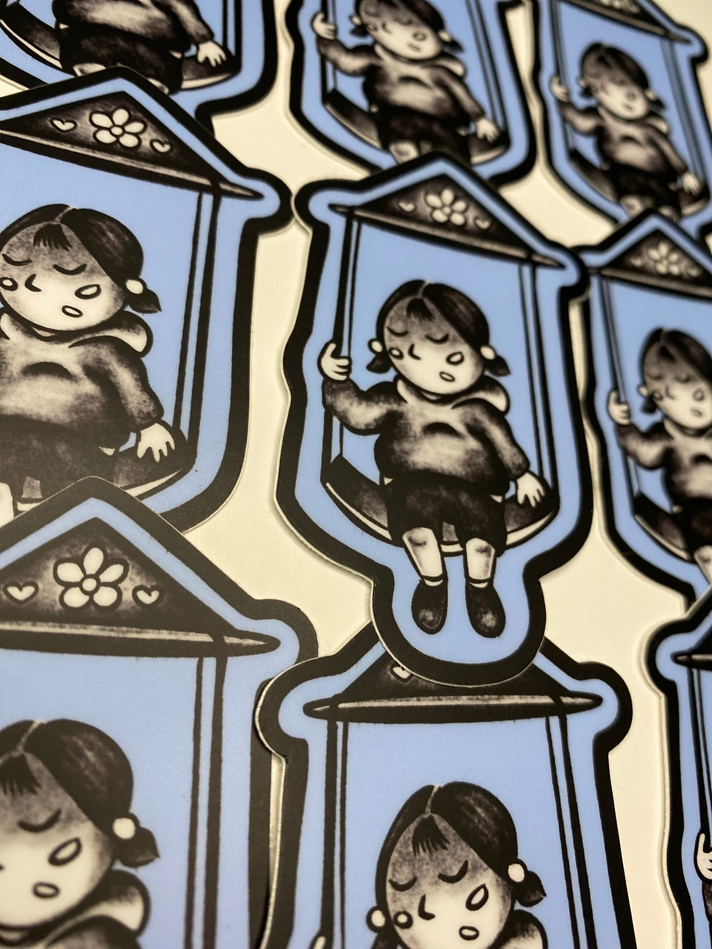 Lazy Baby Sticker