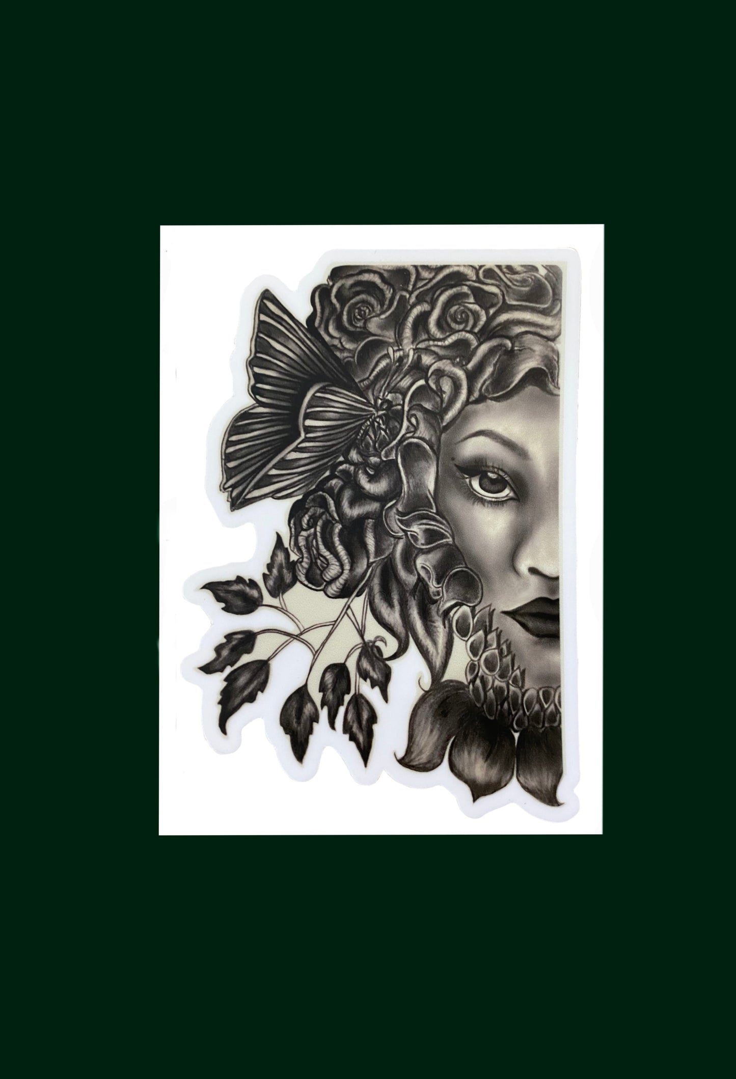 Miss Garden Sticker