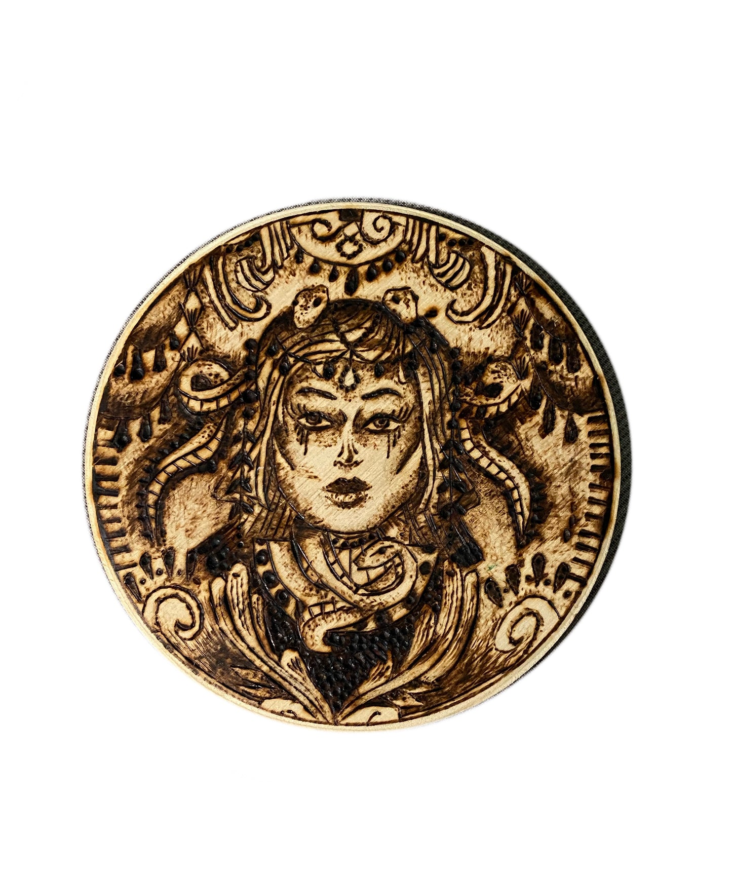 Medusa wood panel