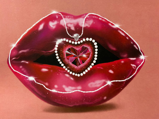Valentine Lips (pink glossy)